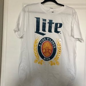 NWT miller lite tshirt size medium
